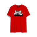 LV 1AAU5B Louis Vuitton Print Cotton Jersey Men Women's T-shirt L56217