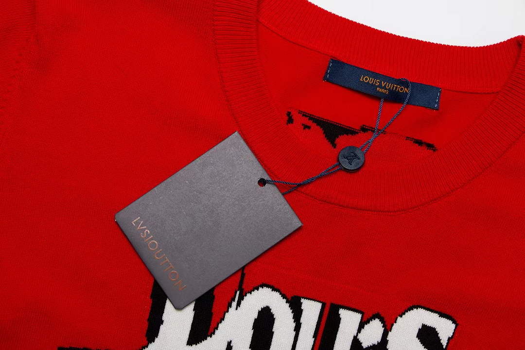 LV 1AAU5B Louis Vuitton Print Cotton Jersey Men Women's T-shirt L56217
