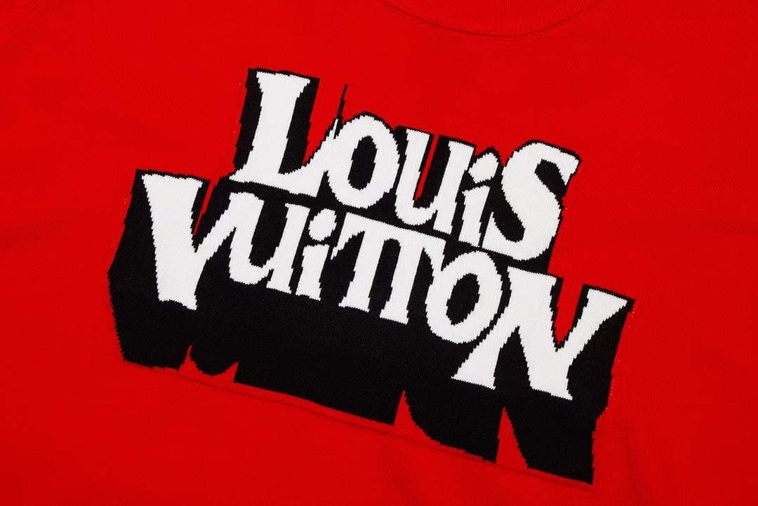 LV 1AAU5B Louis Vuitton Print Cotton Jersey Men Women's T-shirt L56217