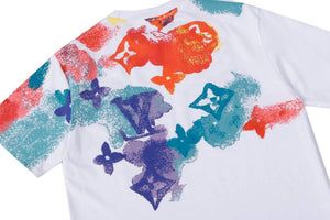 LV 1AAU5B Louis Vuitton Print Cotton Jersey Men Women's T-shirt L56201 - S - View 7