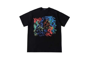 LV 1AAU5B Louis Vuitton Print Cotton Jersey Men Women's T-shirt L56202 - S - View 1