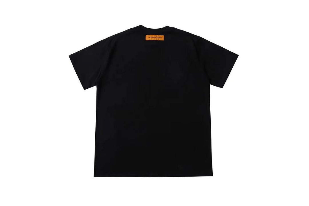 LV 1AAU5B Louis Vuitton Print Cotton Jersey Men Women's T-shirt L56202
