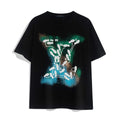 LV 1AAU5B Louis Vuitton Print Cotton Jersey Men Women's T-shirt L56203