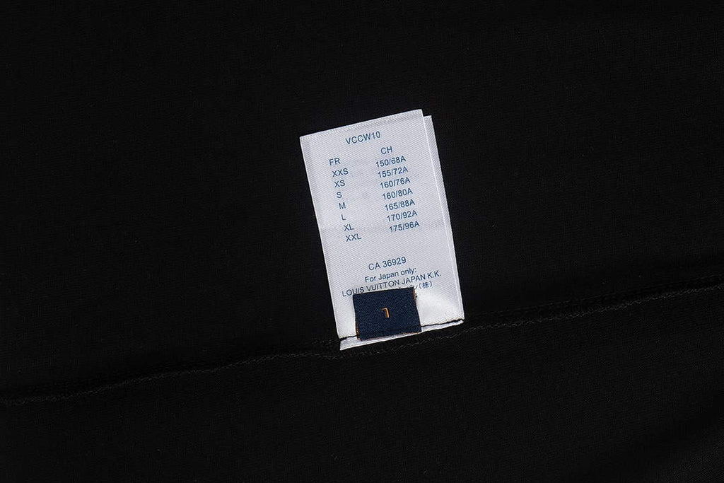 LV 1AAU5B Louis Vuitton Print Cotton Jersey Men Women's T-shirt L56203