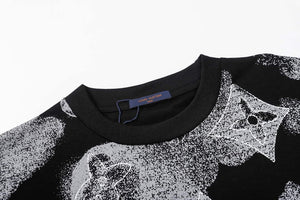 LV 1AAU5B Louis Vuitton Print Cotton Jersey Men Women's T-shirt L56200 - S - View 4