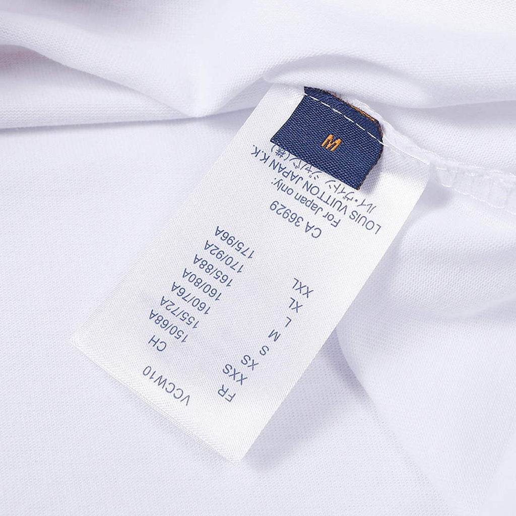 LV 1AAU5B Louis Vuitton Print Cotton Jersey Men Women's T-shirt L56204