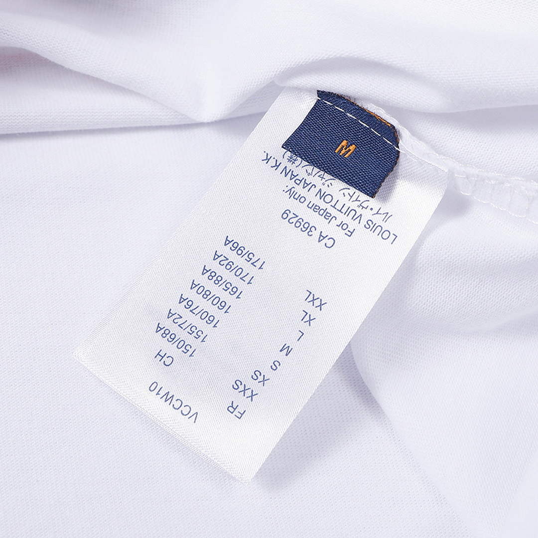 LV 1AAU5B Louis Vuitton Print Cotton Jersey Men Women's T-shirt L56204