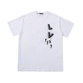 LV 1AAU5B Louis Vuitton Print Cotton Jersey Men Women's T-shirt L56205 - S - View 1