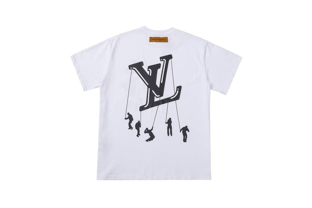 LV 1AAU5B Louis Vuitton Print Cotton Jersey Men Women's T-shirt L56205