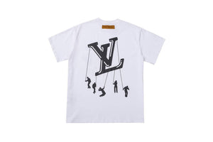 LV 1AAU5B Louis Vuitton Print Cotton Jersey Men Women's T-shirt L56205 - S - View 2