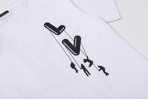 LV 1AAU5B Louis Vuitton Print Cotton Jersey Men Women's T-shirt L56205 - S - View 6