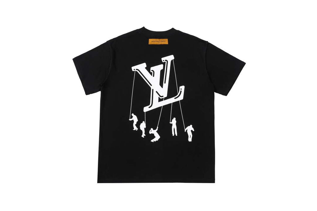 LV 1AAU5B Louis Vuitton Print Cotton Jersey Men Women's T-shirt L56206
