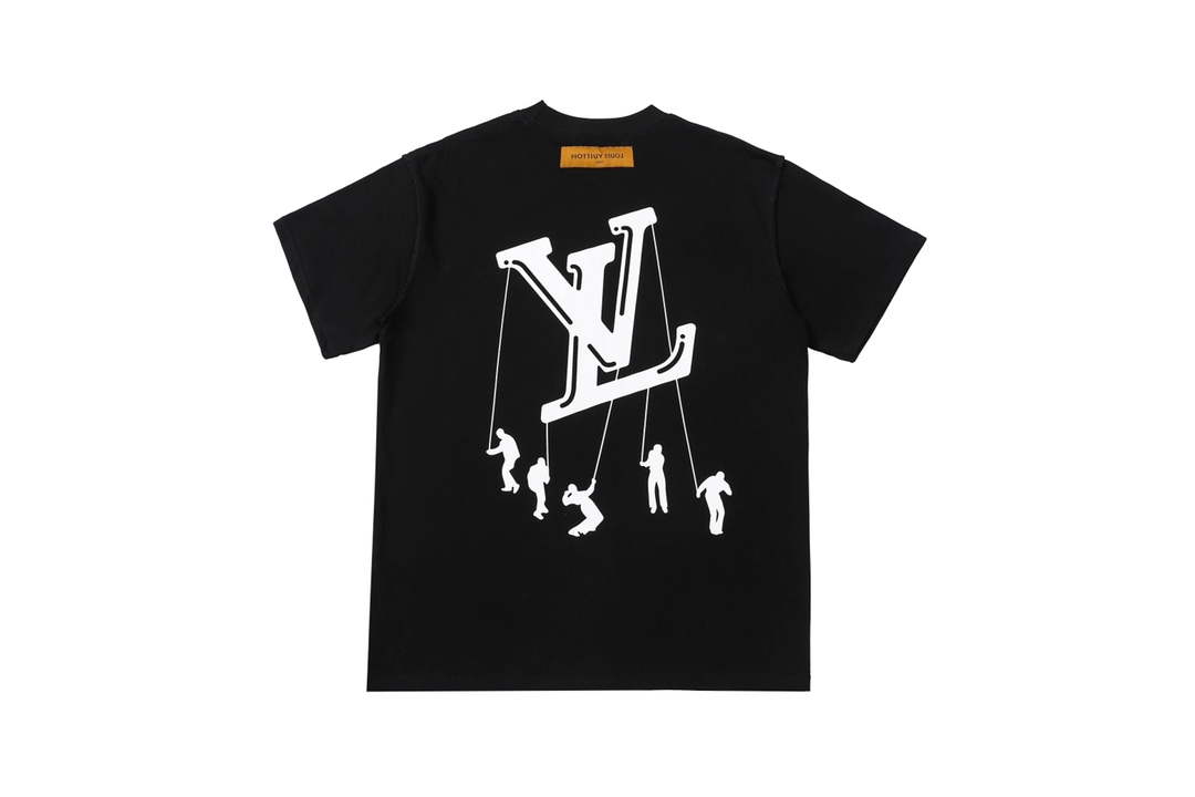 LV 1AAU5B Louis Vuitton Print Cotton Jersey Men Women's T-shirt L56206