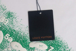 LV 1AAU5B Louis Vuitton Print Cotton Jersey Men Women's T-shirt L56207 - S - View 4