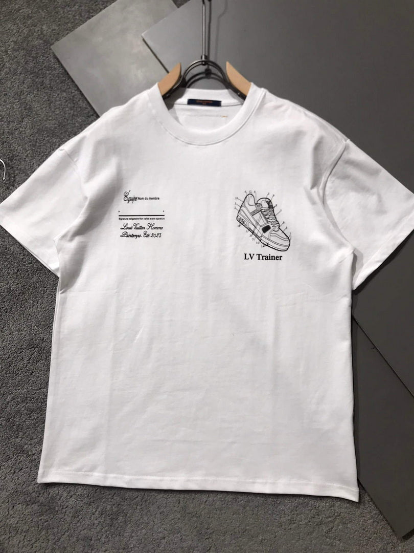LV 1AAU5D Men's LV Frequency Graphic T-Shirt L66456