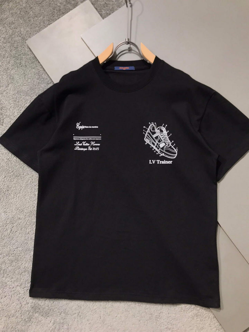 LV 1AAU5D Men's LV Frequency Graphic T-Shirt L66457
