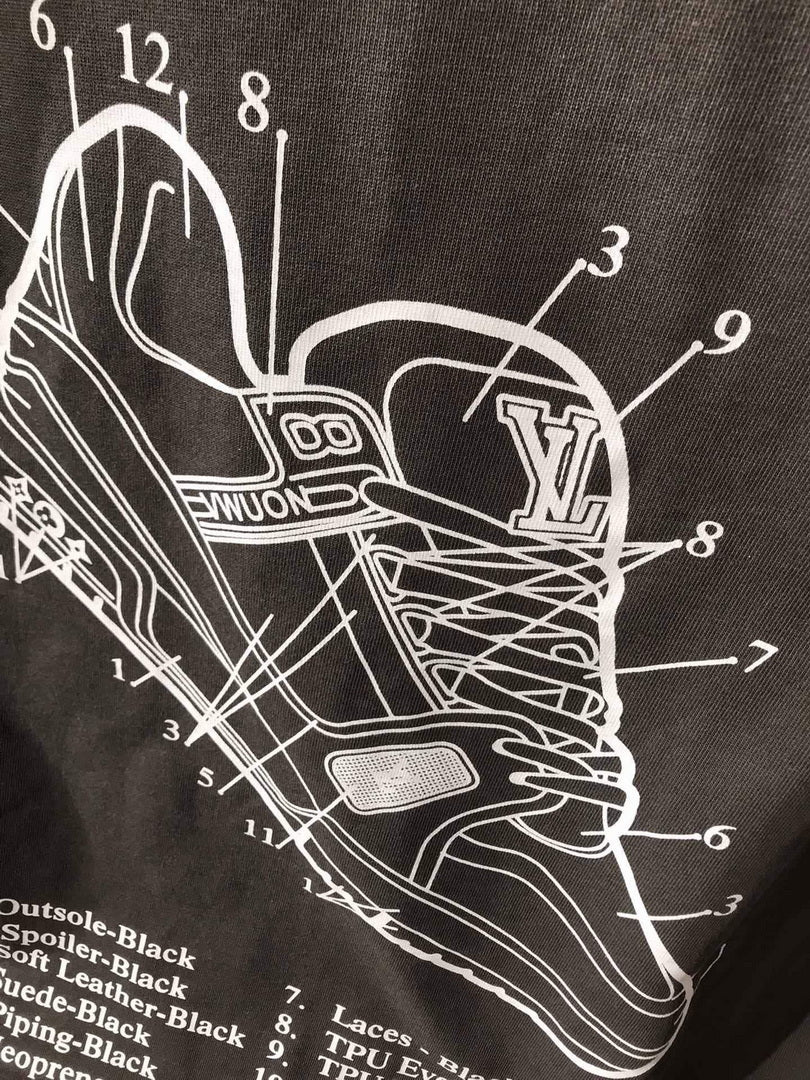 LV 1AAU5D Men's LV Frequency Graphic T-Shirt L66458