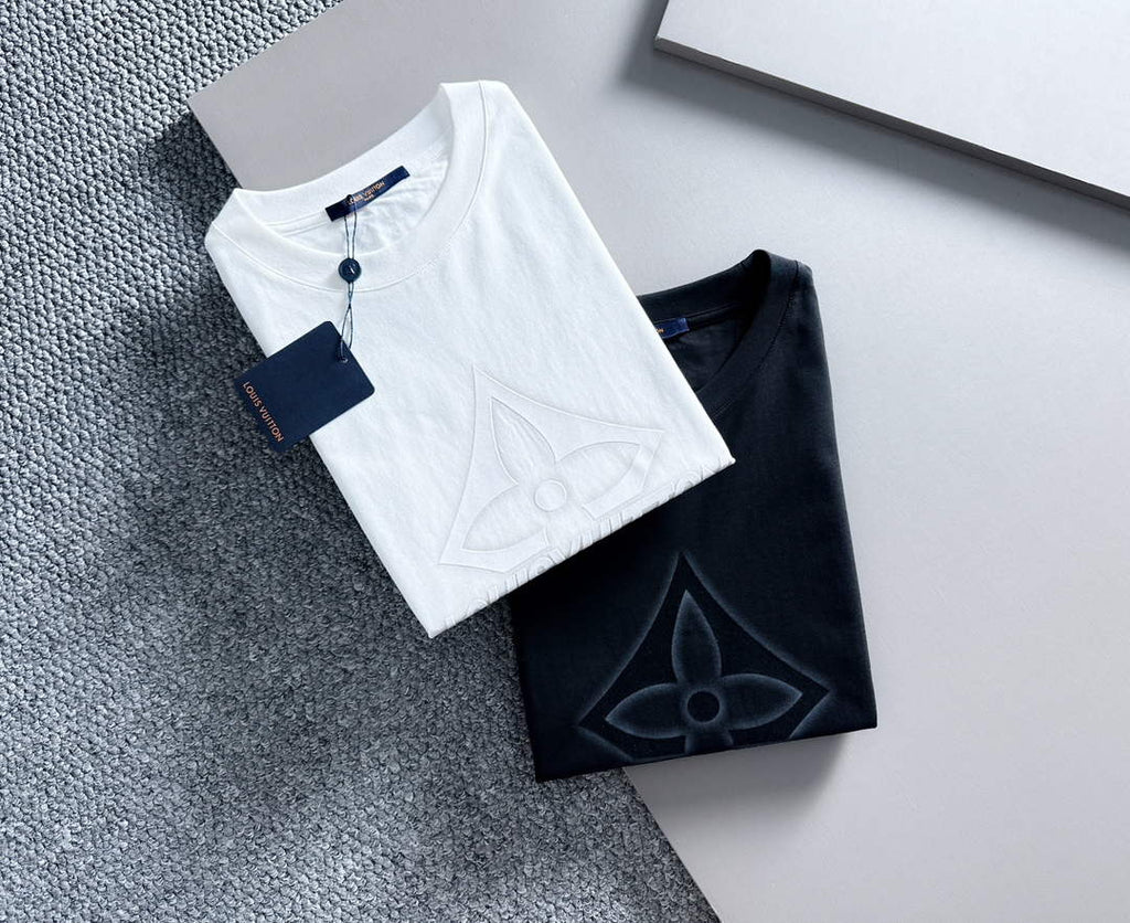 LV 1AAU5D Men's Women's LV Frequency Graphic T-Shirt L66459