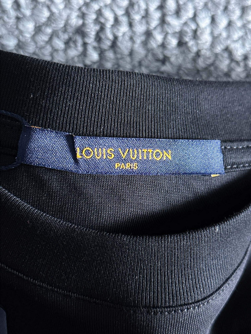 LV 1AAU5D Men's Women's LV Frequency Graphic T-Shirt L66459