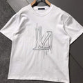 LV 1AAU5D Men's LV Frequency Graphic T-Shirt L66454 - M - View 1