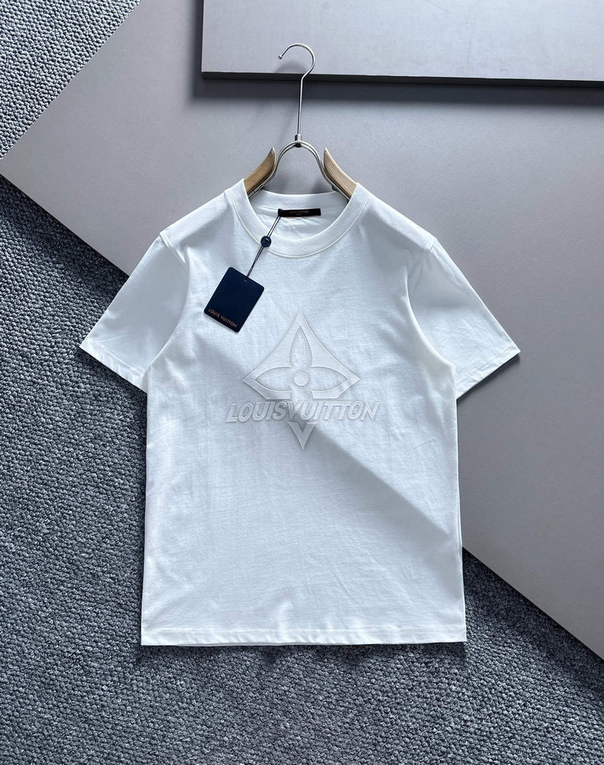LV 1AAU5D Men's Women's LV Frequency Graphic T-Shirt L66460