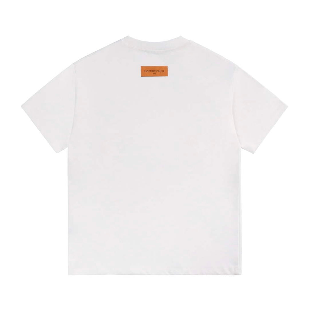LV 1AAU5D Men's Women's LV Frequency Graphic T-Shirt L66462