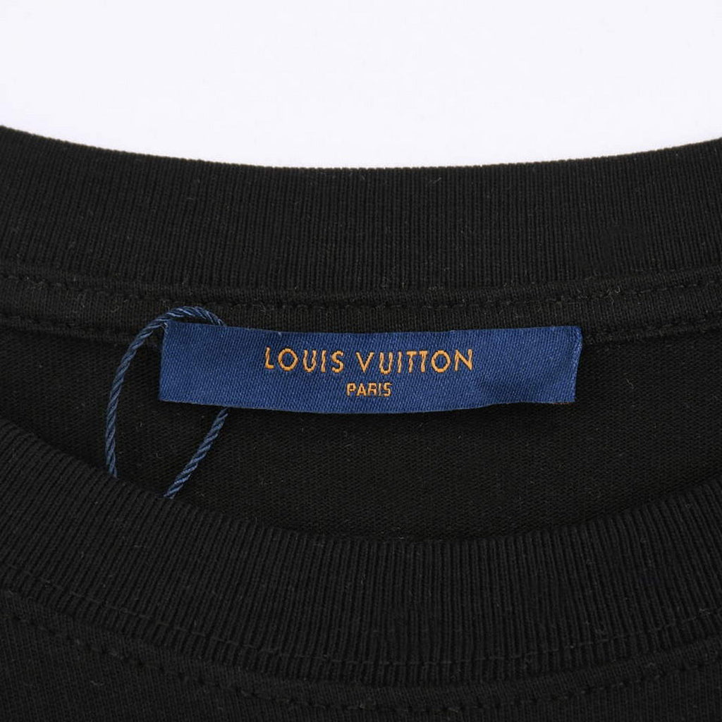 LV 1AAU5D Men's Women's LV Frequency Graphic T-Shirt L66463