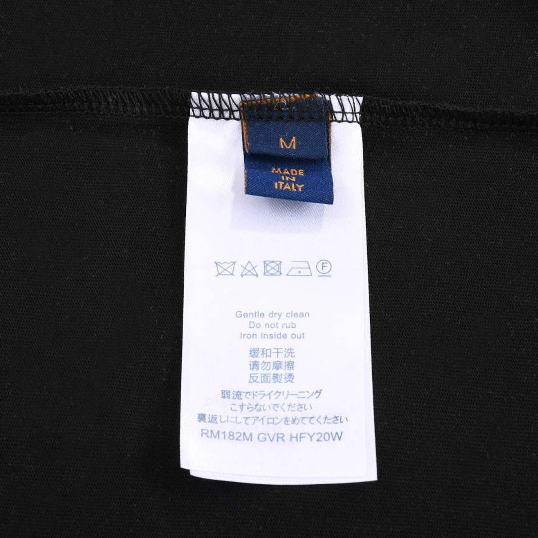 LV 1AAU5D Men's Women's LV Frequency Graphic T-Shirt L66463