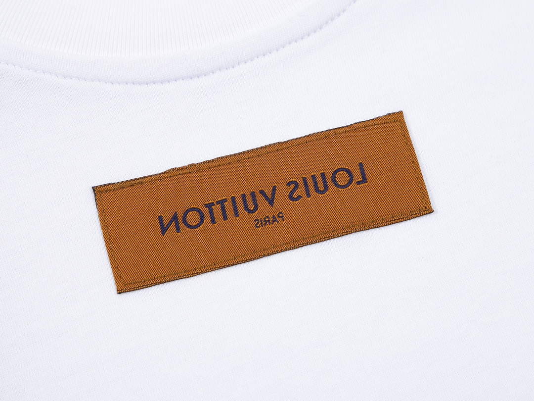 LV 1AAU5D Men's Women's LV Frequency Graphic T-Shirt L66467