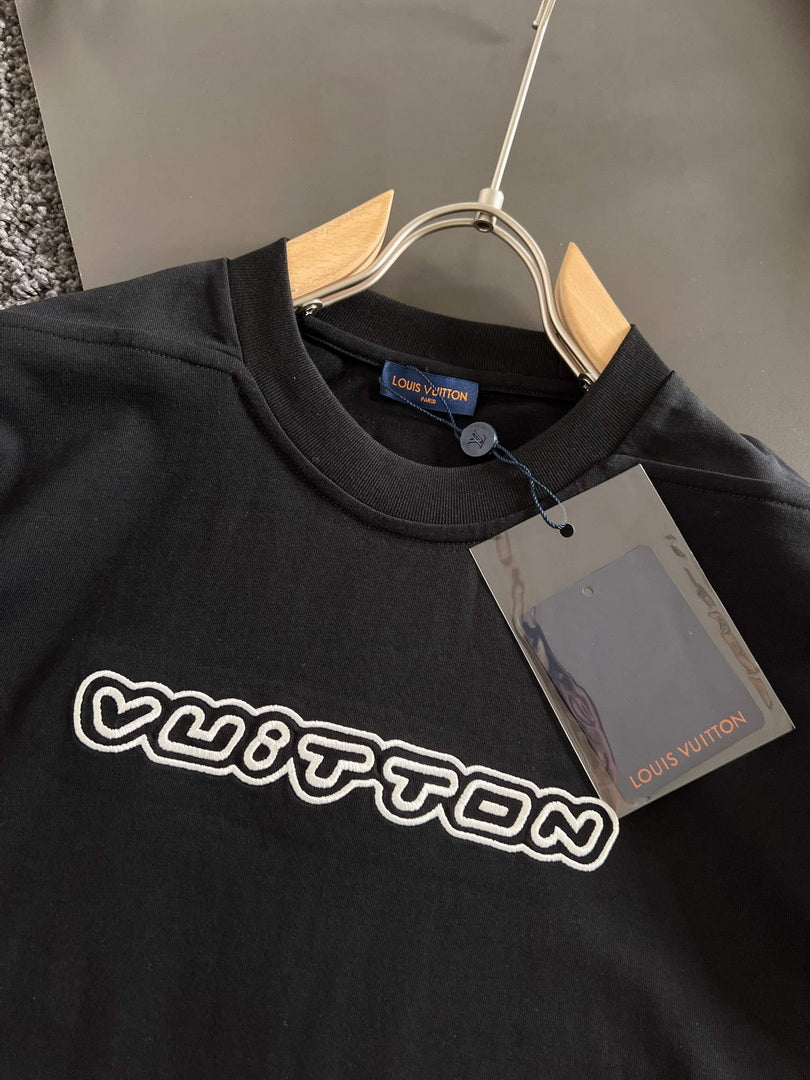 LV 1AAU5D Men's Women's LV Frequency Graphic T-Shirt L66469
