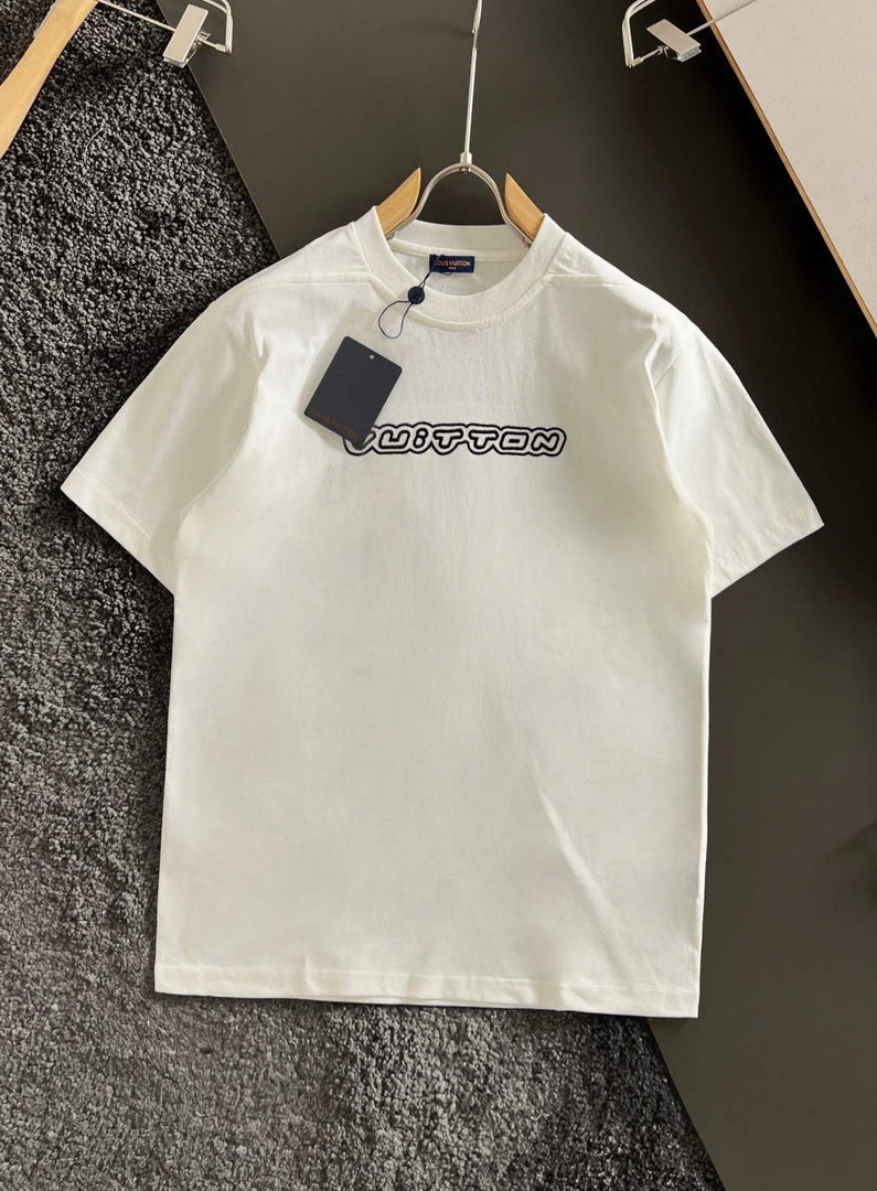 LV 1AAU5D Men's Women's LV Frequency Graphic T-Shirt L66470