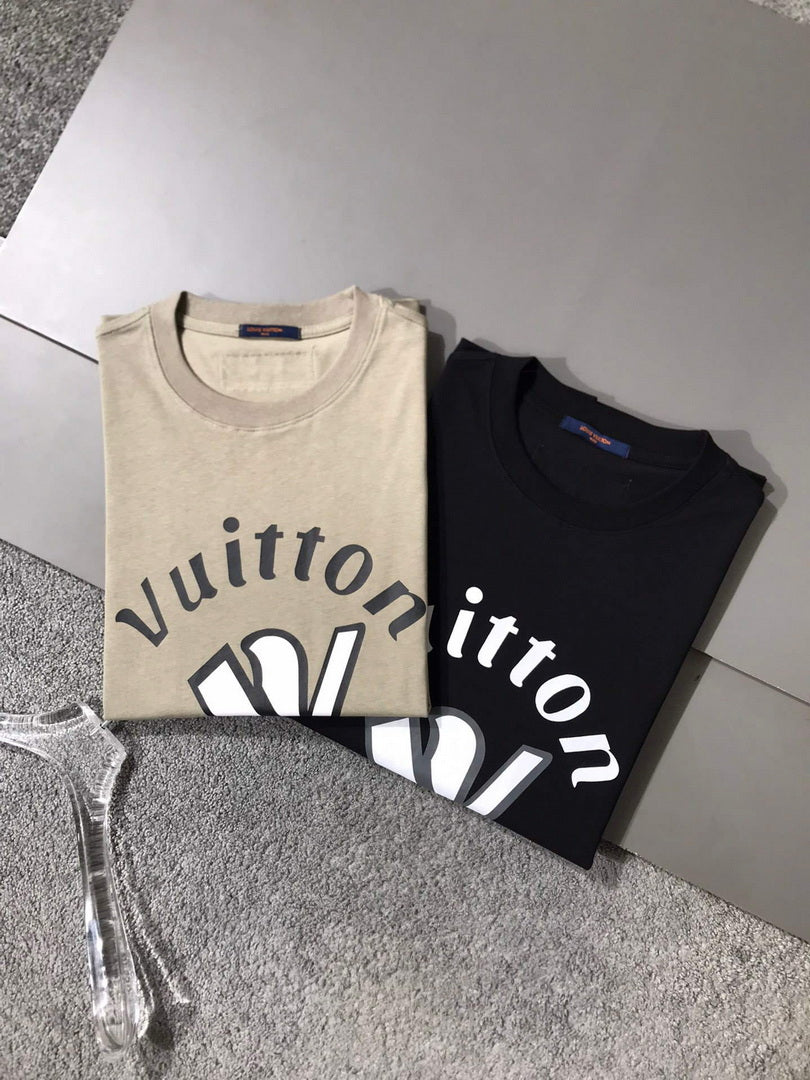 LV 1AAU5D Men's Women's LV Frequency Graphic T-Shirt L66472