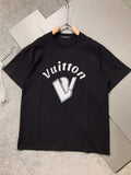 LV 1AAU5D Men's Women's LV Frequency Graphic T-Shirt L66472