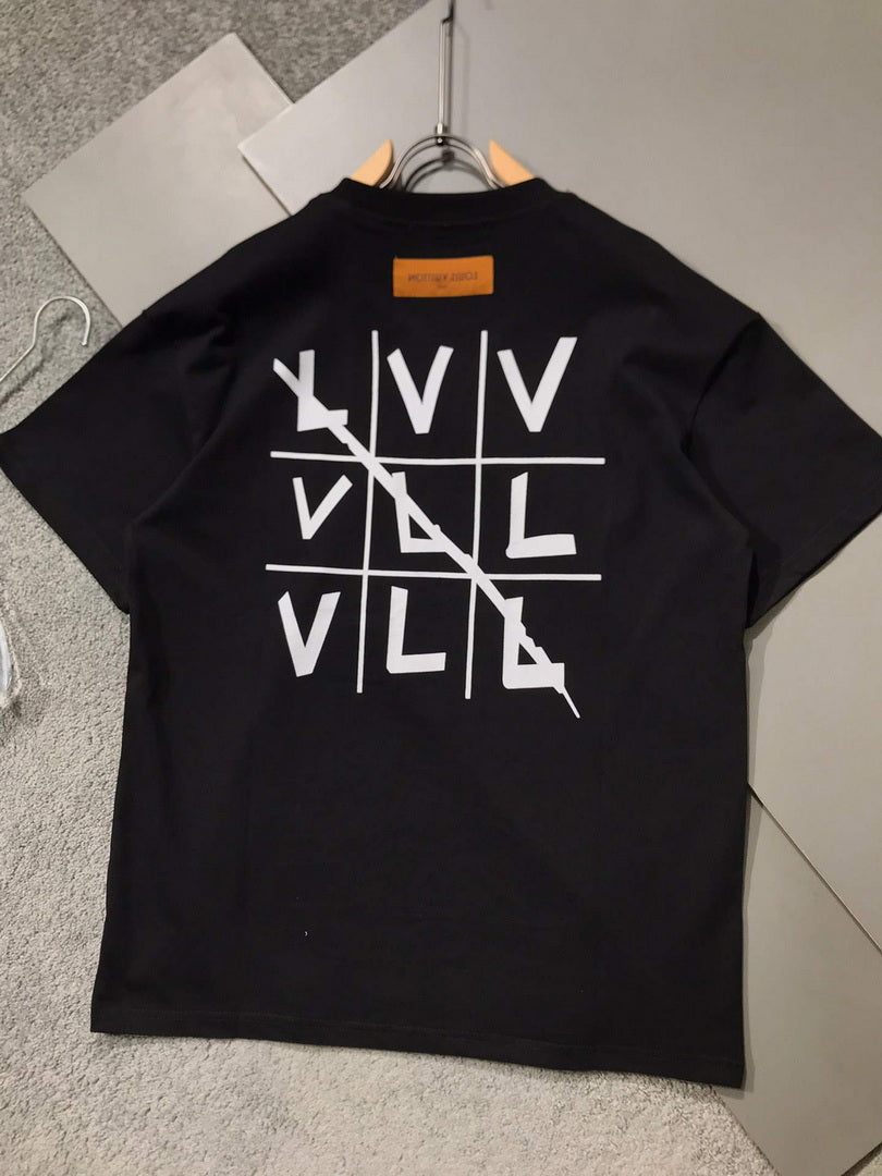 LV 1AAU5D Men's Women's LV Frequency Graphic T-Shirt L66472
