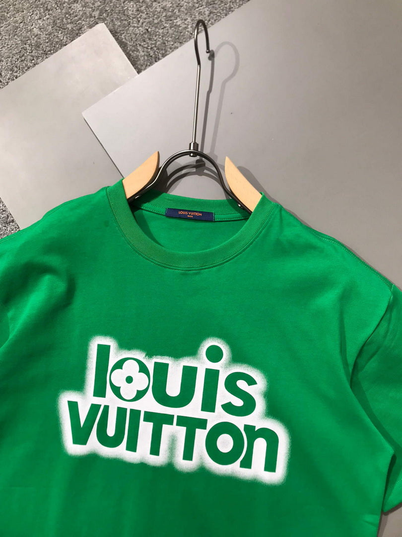 LV 1AAU5D Men's Women's LV Frequency Graphic T-Shirt L66473