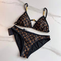 LV 1AAUPZ Louis Vuitton Women's Fashion Swimsuit Bikini L65380