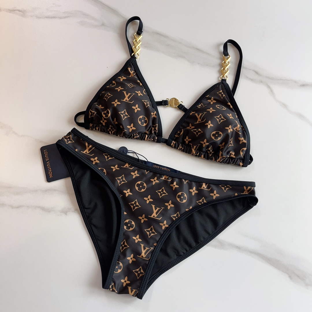 LV 1AAUPZ Louis Vuitton Women's Fashion Swimsuit Bikini L65380