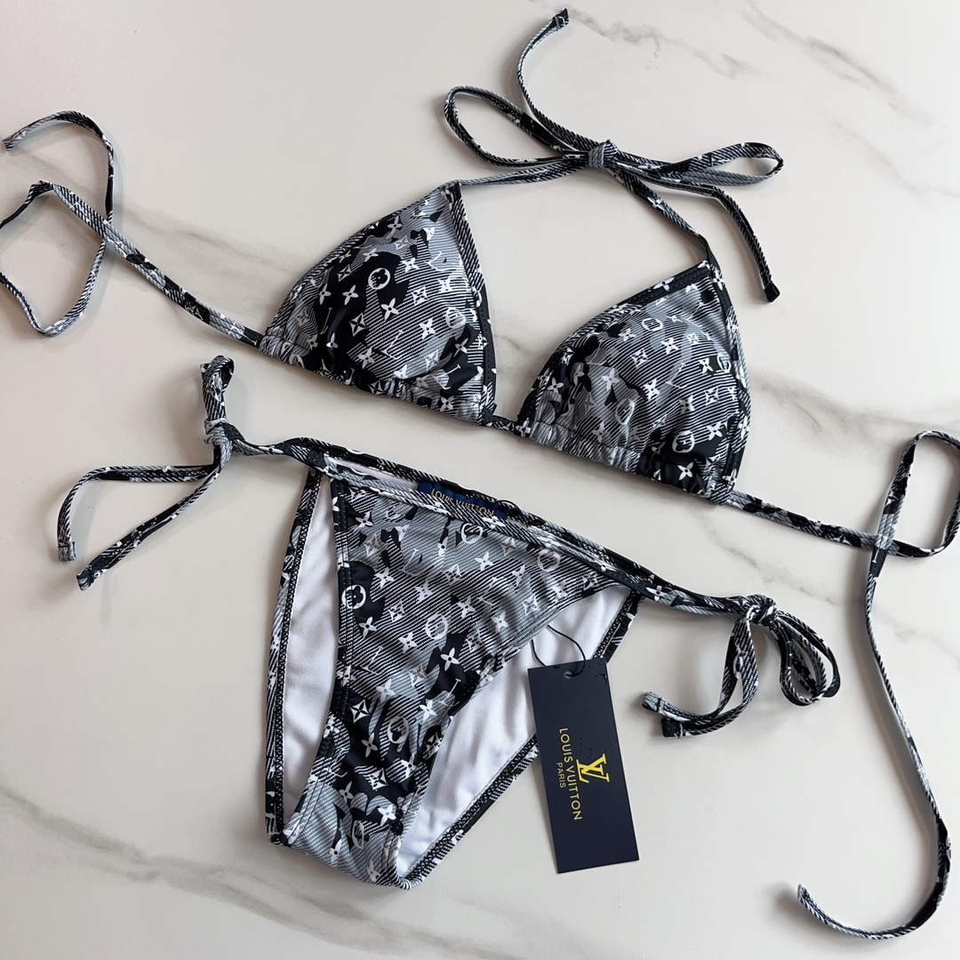 LV 1AAUPZ Louis Vuitton Women's Fashion Swimsuit Bikini L65383