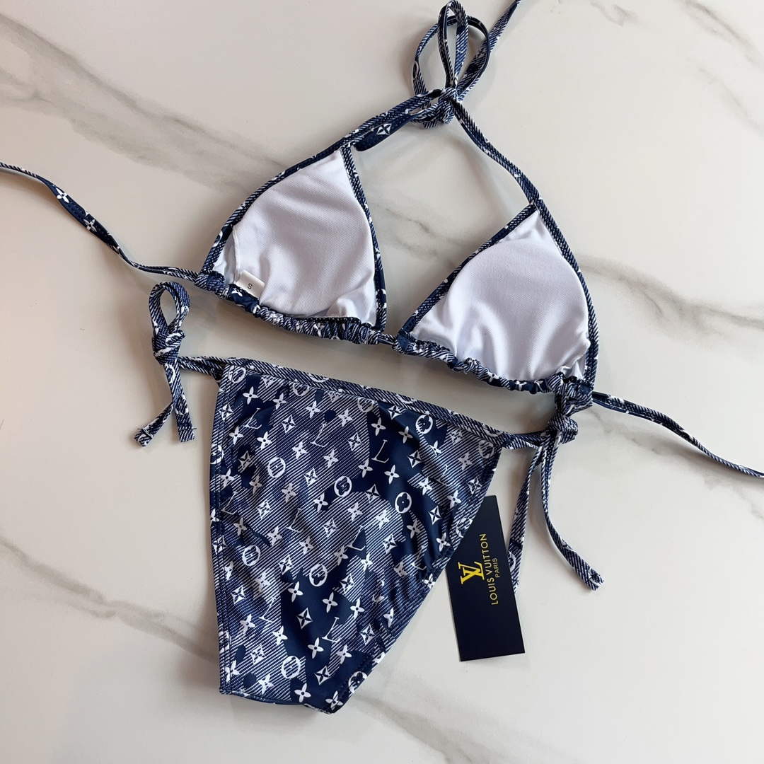 LV 1AAUPZ Louis Vuitton Women's Fashion Swimsuit Bikini L65384
