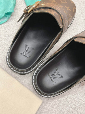 LV 1AAW6Q Louis Vuitton LV Cosy Flat Comfort Clogs L99023 - 35 - View 8