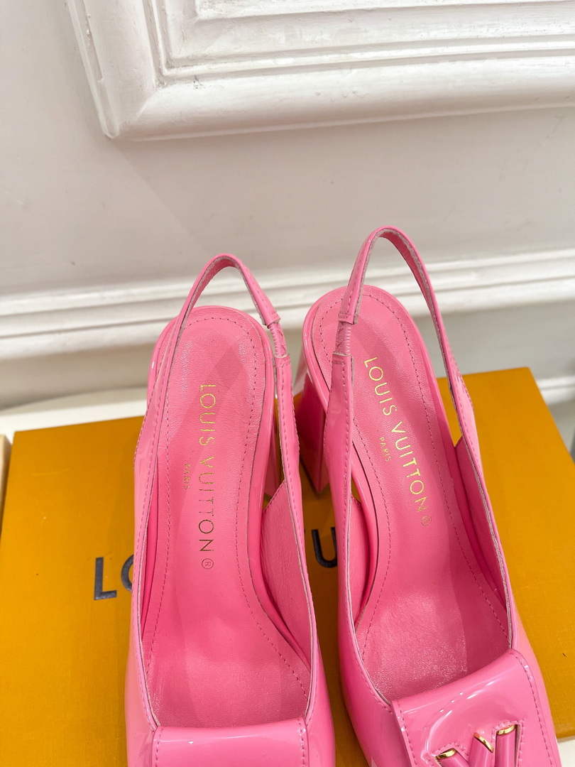 LV 1AB0BU Louis Vuitton Women's Shake Slingback Pump L68240