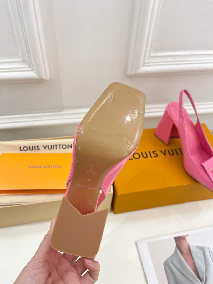LV 1AB0BU Louis Vuitton Women's Shake Slingback Pump L68240