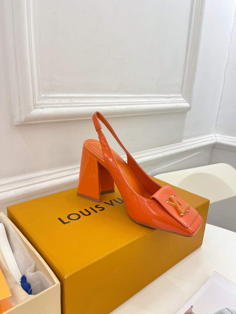 LV 1AB0BU Louis Vuitton Women's Shake Slingback Pump L68241 - 35 - View 3
