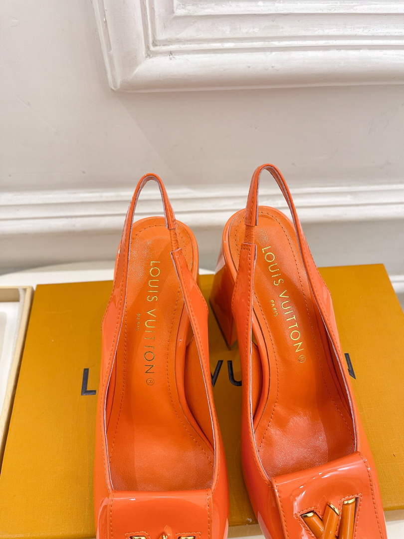 LV 1AB0BU Louis Vuitton Women's Shake Slingback Pump L68241 - 35 - View 8