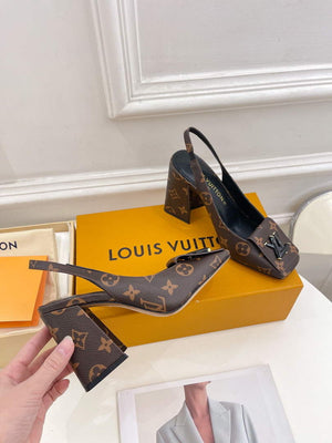 LV 1AB0BU Louis Vuitton Women's Shake Slingback Pump L68242 - 35 - View 2