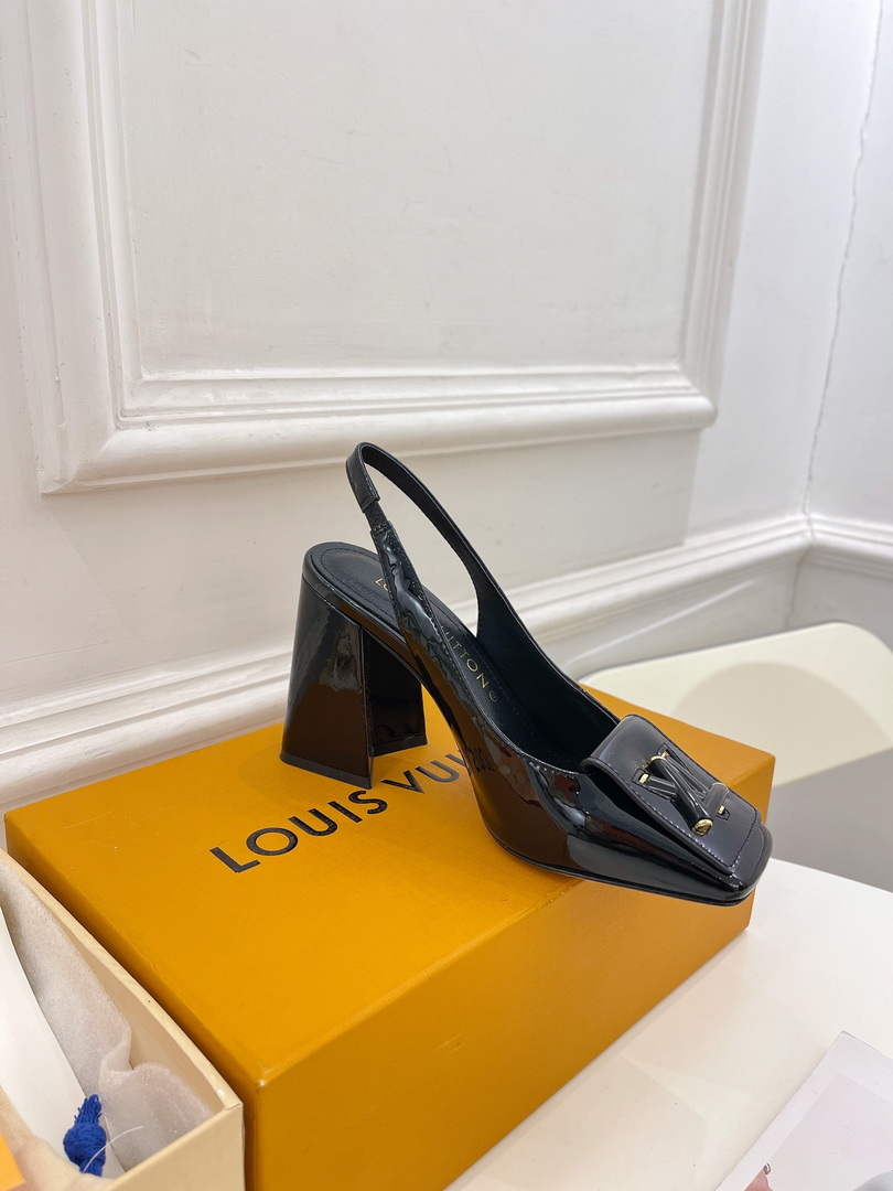 LV 1AB0BU Louis Vuitton Women's Shake Slingback Pump L68243