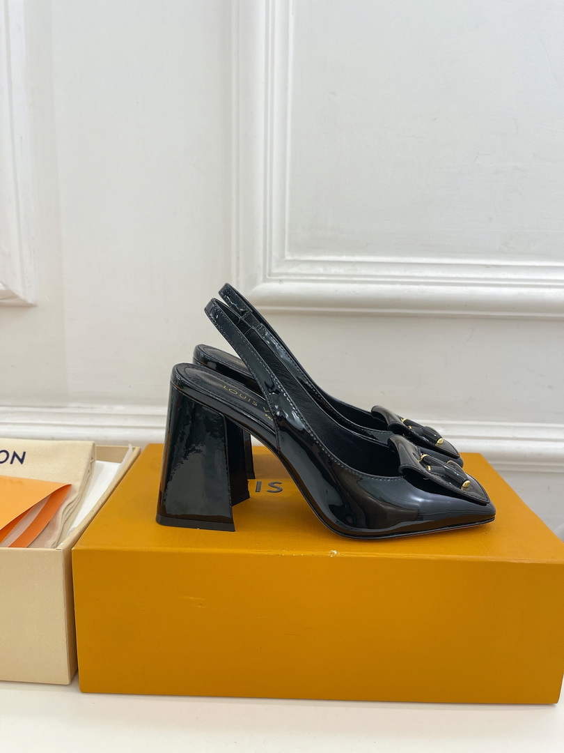 LV 1AB0BU Louis Vuitton Women's Shake Slingback Pump L68243 - 35 - View 5
