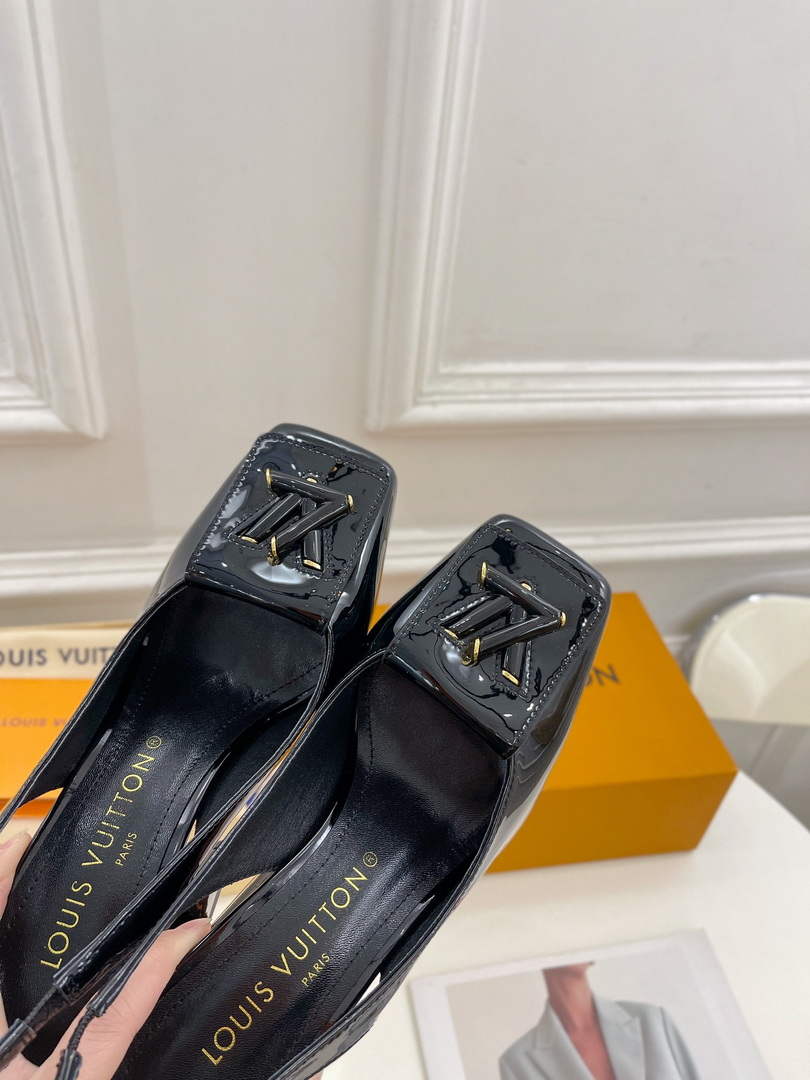 LV 1AB0BU Louis Vuitton Women's Shake Slingback Pump L68243 - 35 - View 6