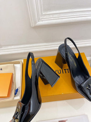 LV 1AB0BU Louis Vuitton Women's Shake Slingback Pump L68243 - 35 - View 8