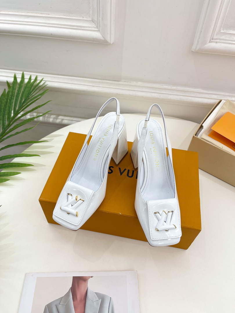 LV 1AB0BU Louis Vuitton Women's Shake Slingback Pump L68244 - 35 - View 1